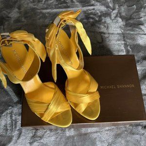 Vibrant Yellow Heels